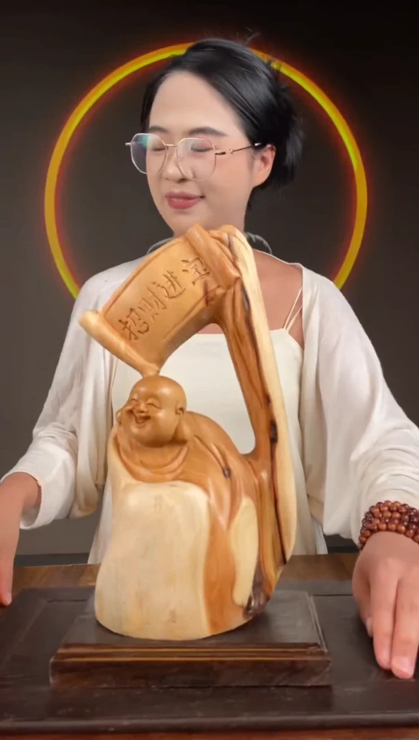 柏木（崖柏）手工摆件,先抢先得! 编号:243