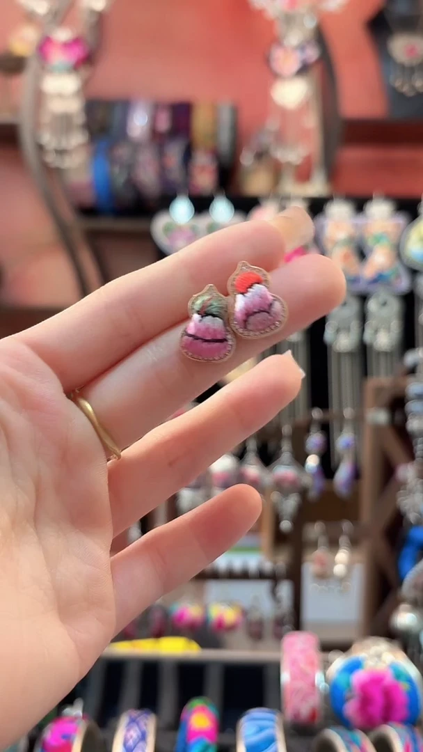 织绣 云织谣民族风精美饰品   43