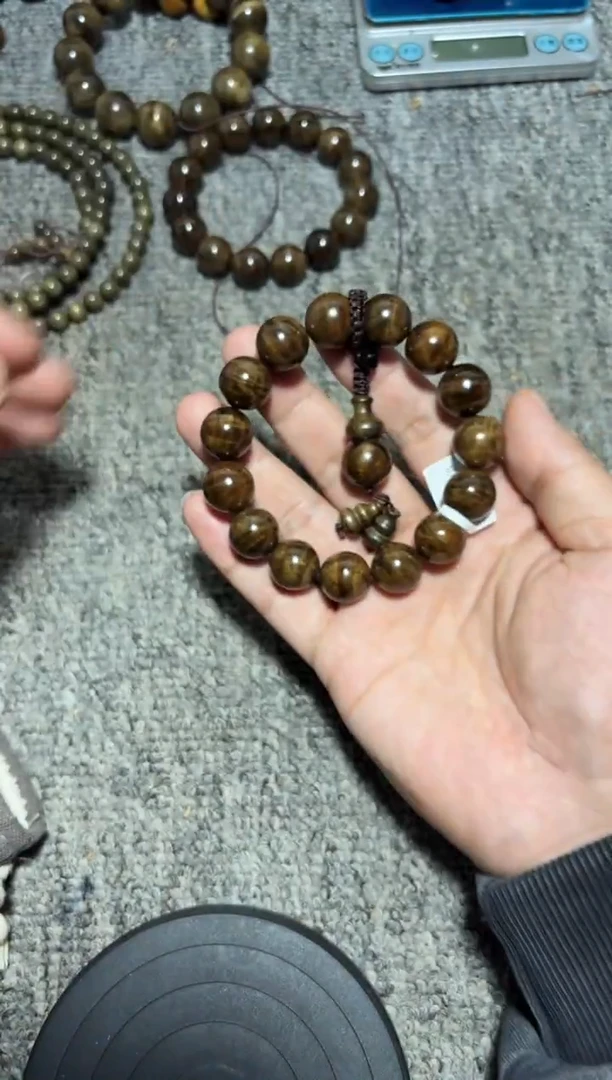 金丝楠手串/手链阴沉金丝楠1.5单圈198