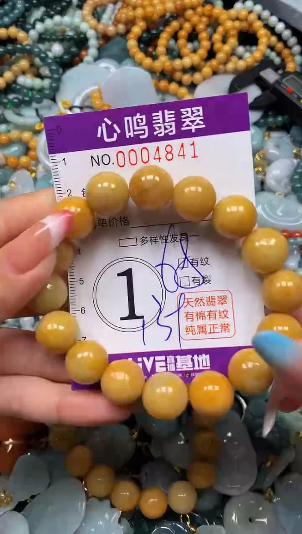 翡翠未镶嵌颈饰闪购004841