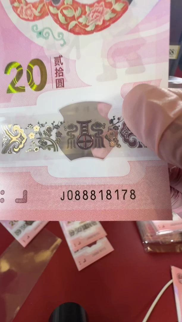 【闪购商品】塑料25蛇钞088818178单张裸