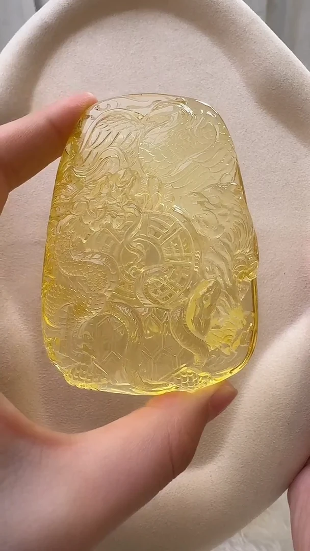 琥珀颈饰未镶嵌吊坠