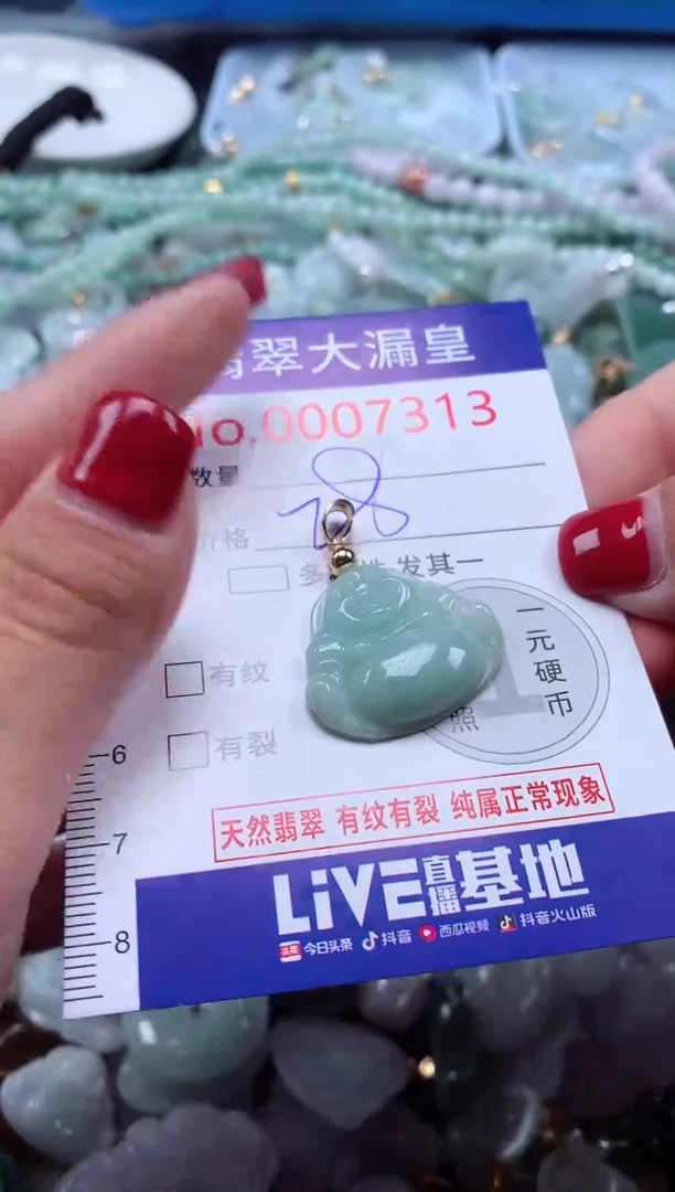 颈饰未镶嵌翡翠7313