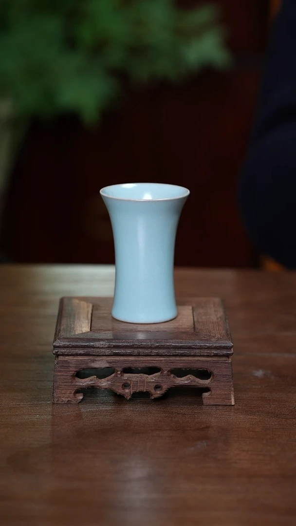 【闪购商品】L·宝丰宋官窑汝瓷闻香杯