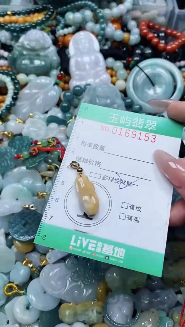 翡翠未镶嵌颈饰闪购0169153