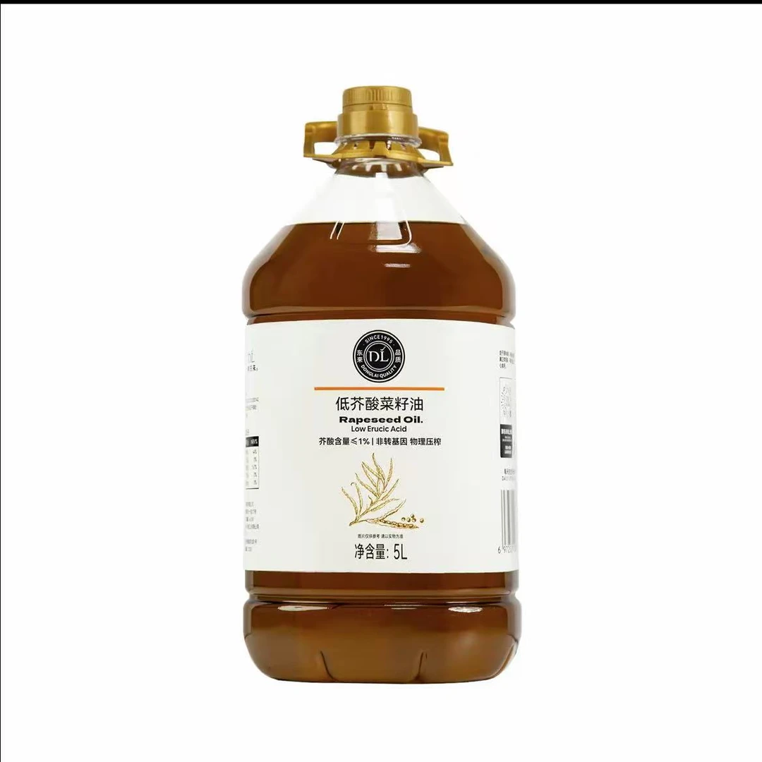 许昌胖东来代购一级压榨花生油零反式葵花籽油低芥酸菜籽油5L