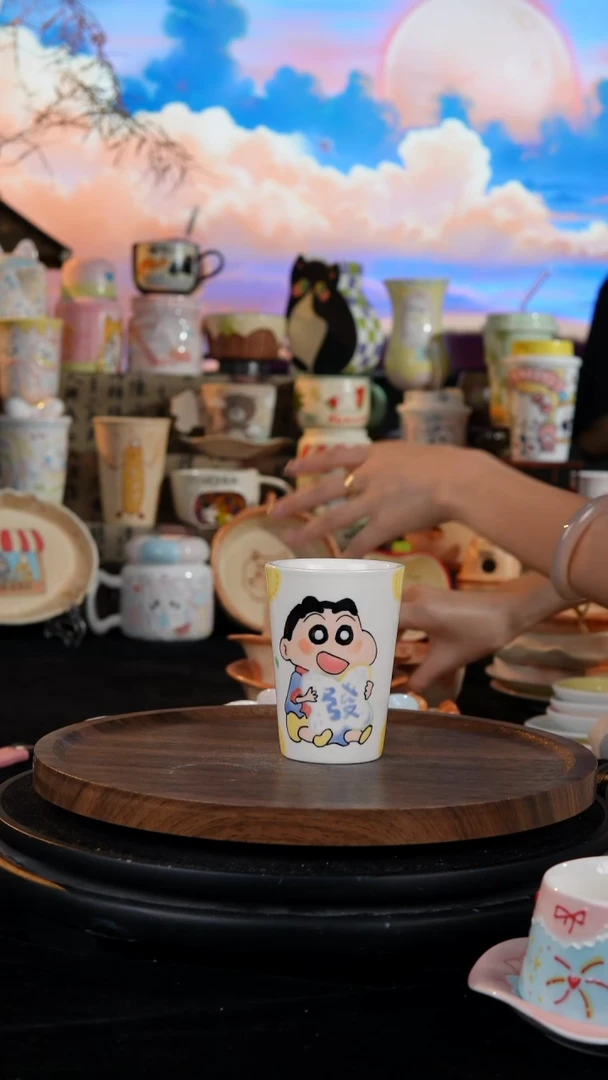 陶瓷便携款手工手绘景德镇陶瓷