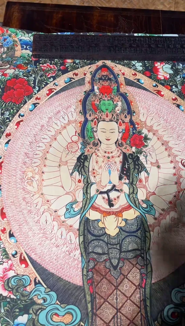 卷轴画东东唐卡tk16