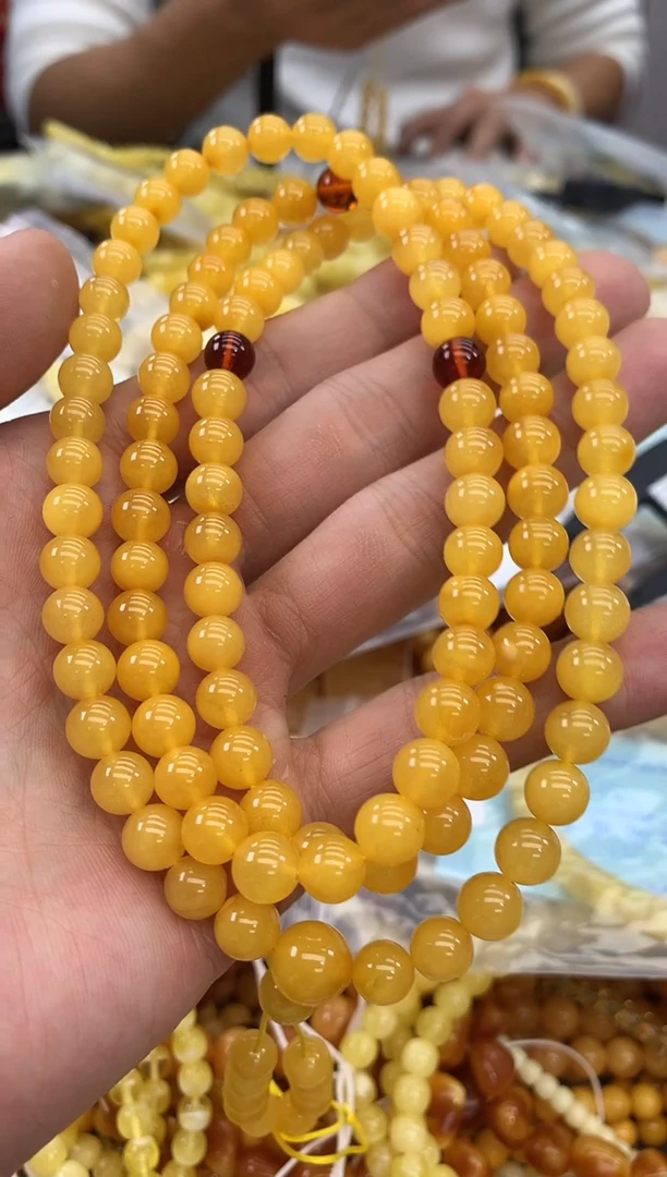 裸石蜜蜡未镶嵌链子
