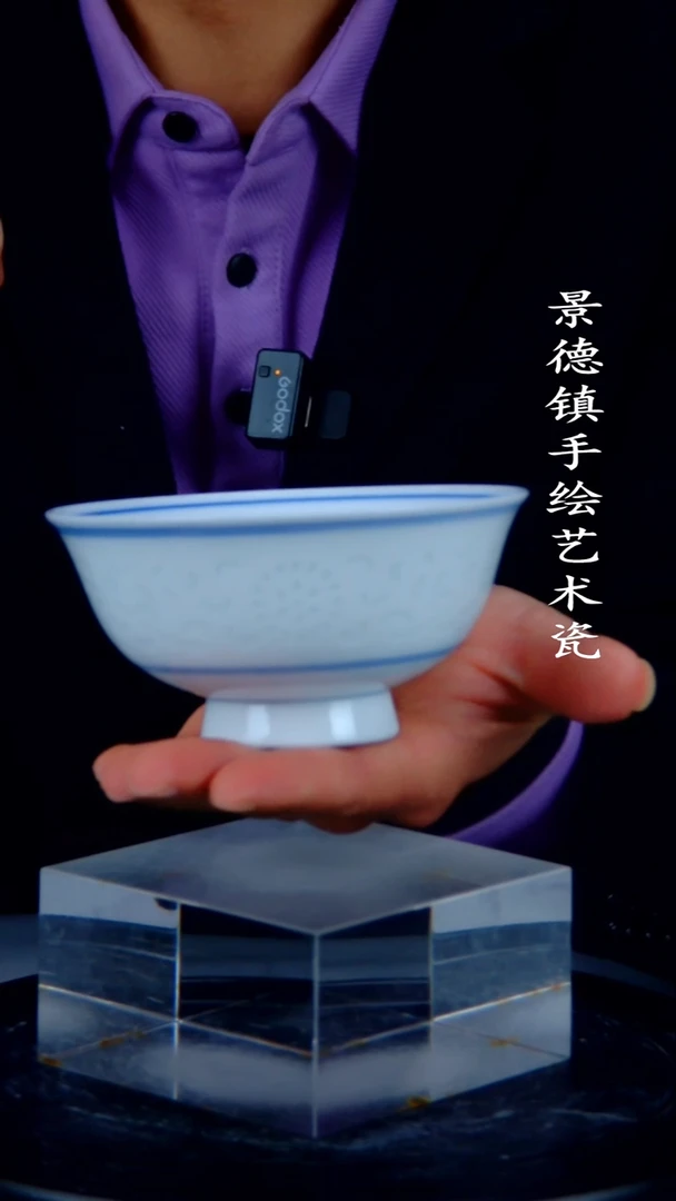 摆件陶瓷景德镇手工手绘陶瓷摆件8