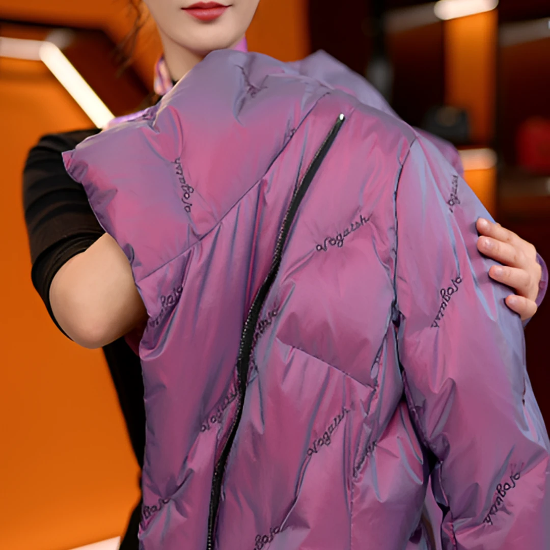 专柜精品 2025年冬新款羽绒服修身显瘦外套ZF-R002