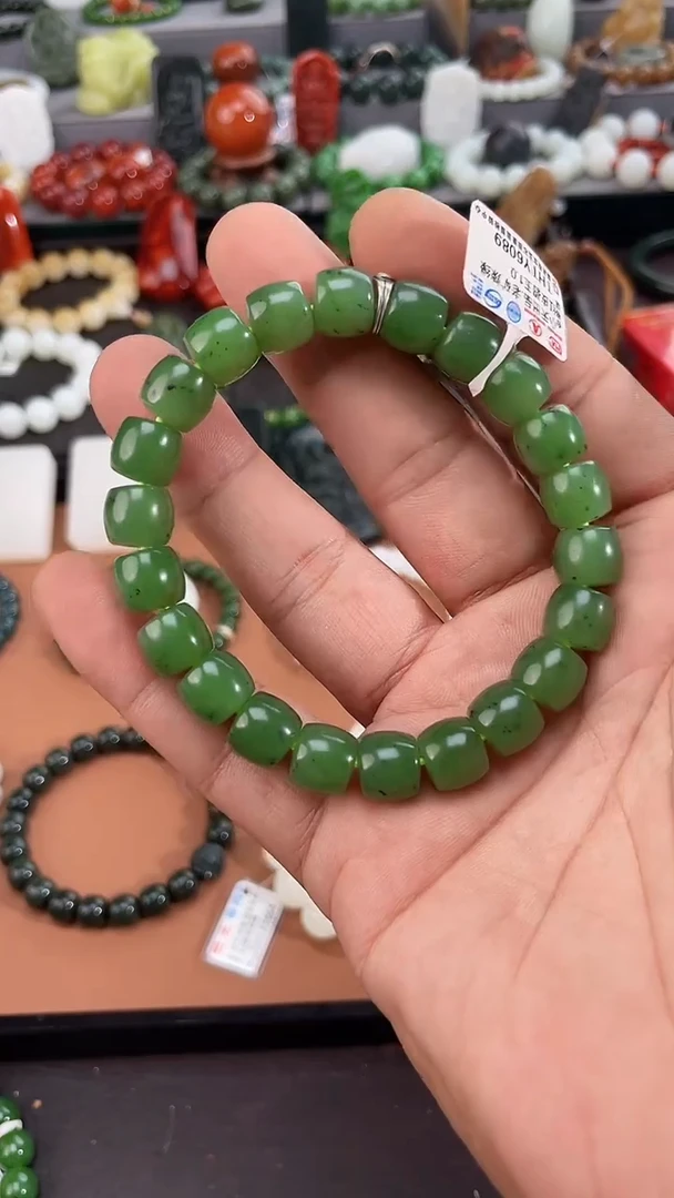 手串未镶嵌和田玉多样性发一件THTY6089