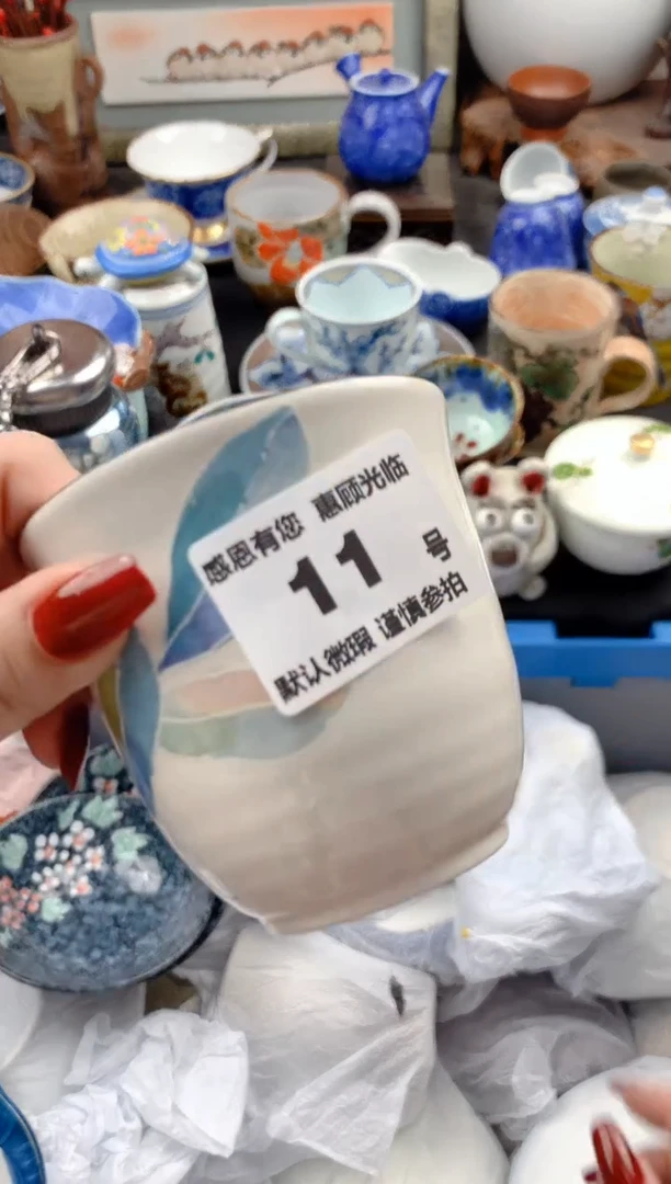 【闪购商品】瓷片11号九姑娘工艺品瓷器