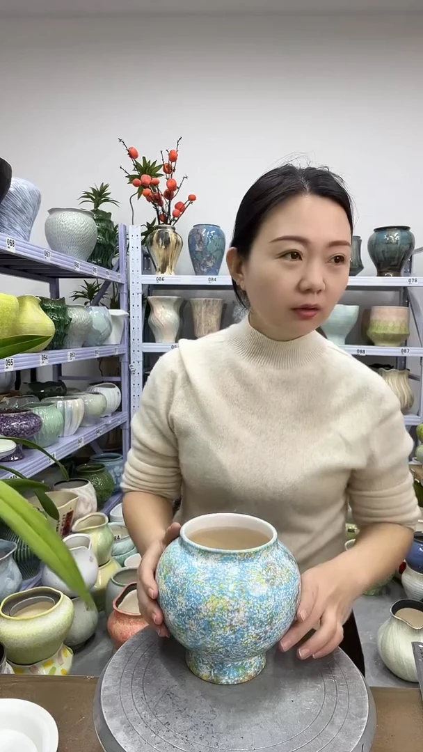 11.30陶瓷花盆直播链接高.  16    口11