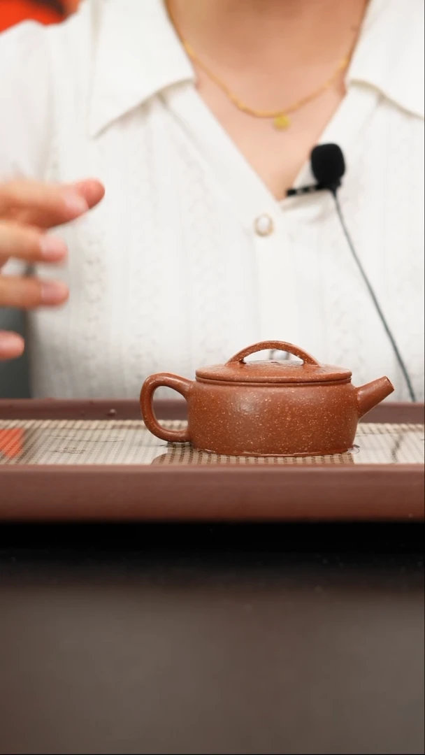 茶壶紫砂朱段汉瓦120