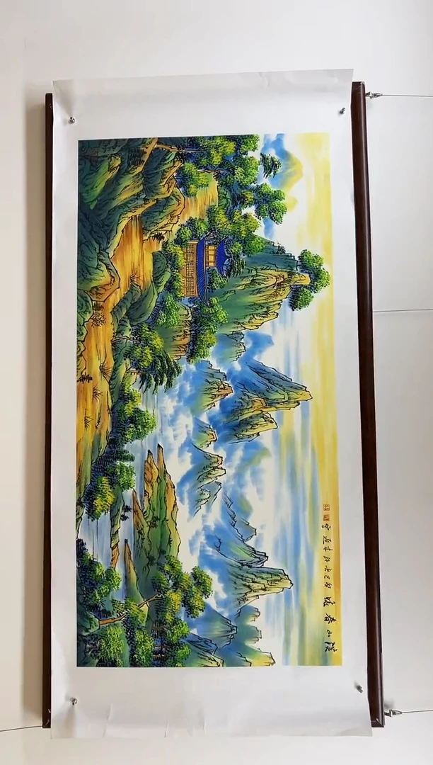 国画40孙来通老师 国画 8平尺