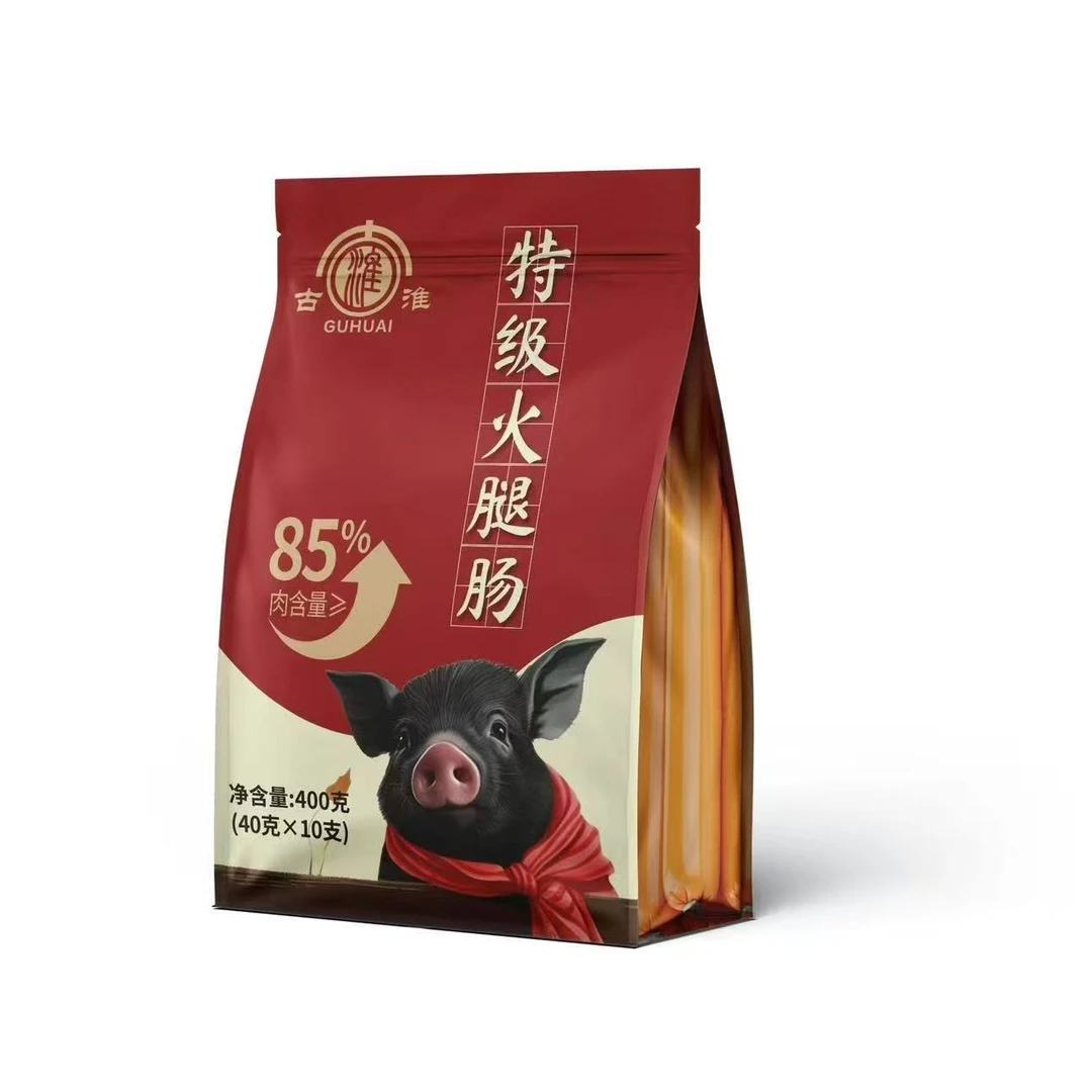 【东海老淮猪】火腿肠|每袋10支装（400克）*2袋|即食火腿肠火锅食材