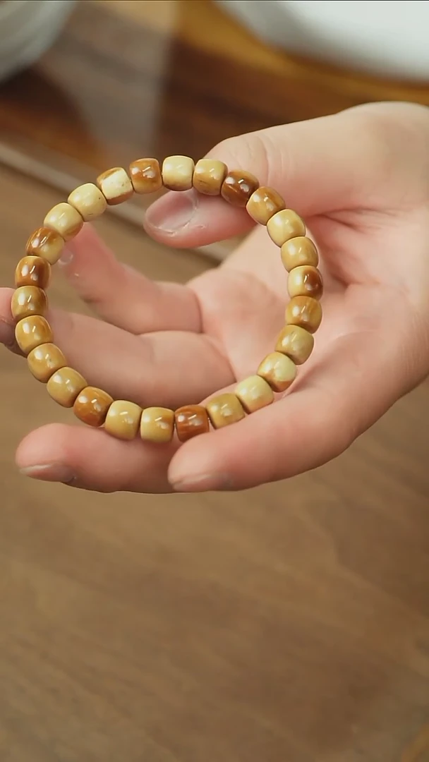 【闪购商品】库克手串黄金库克直切9x8