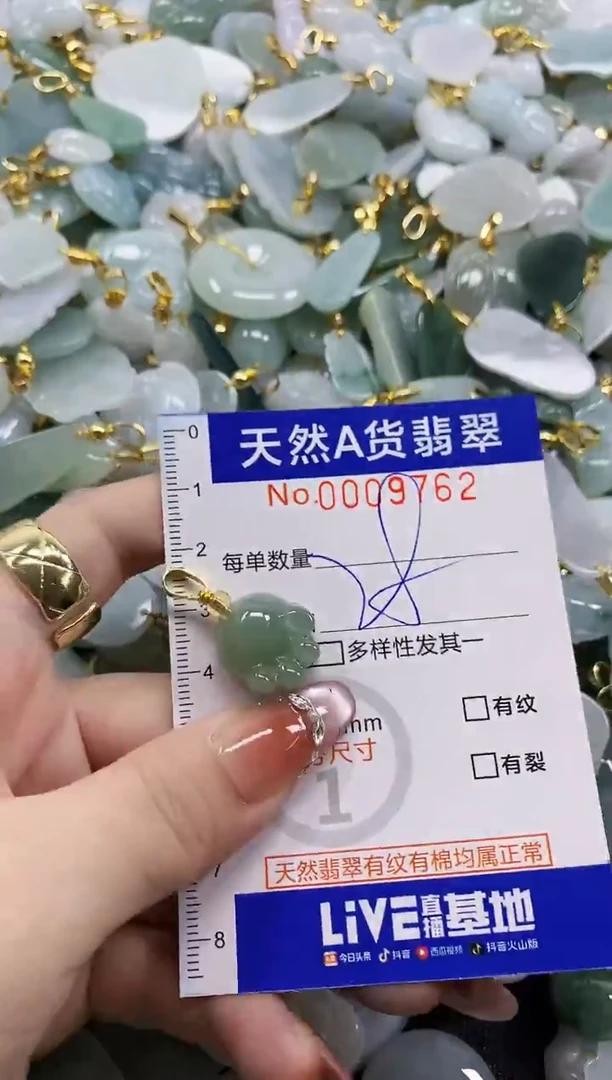 颈饰未镶嵌翡翠天然A货翡翠
