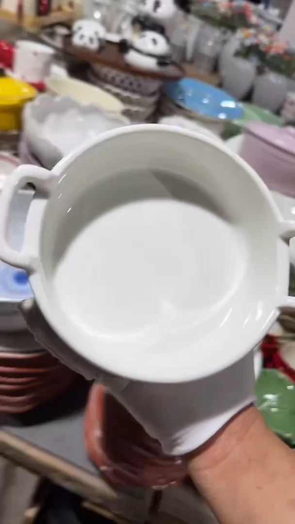 碗双耳碗微瑕 凑满20元包邮