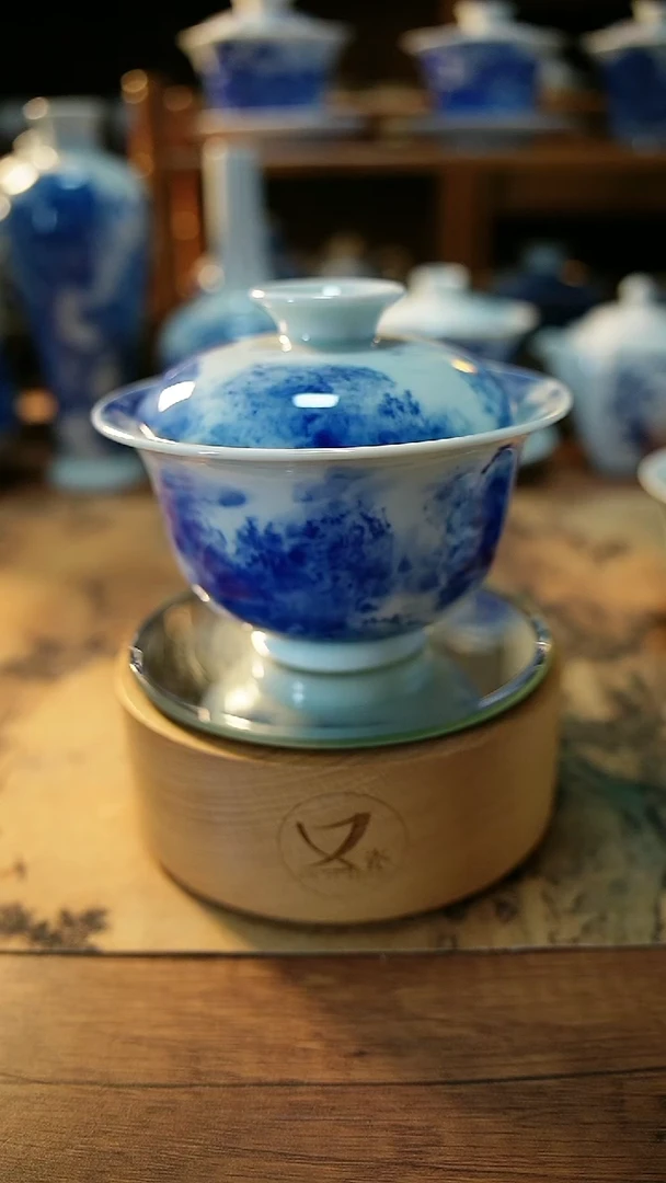 21景德镇手工手绘茶具