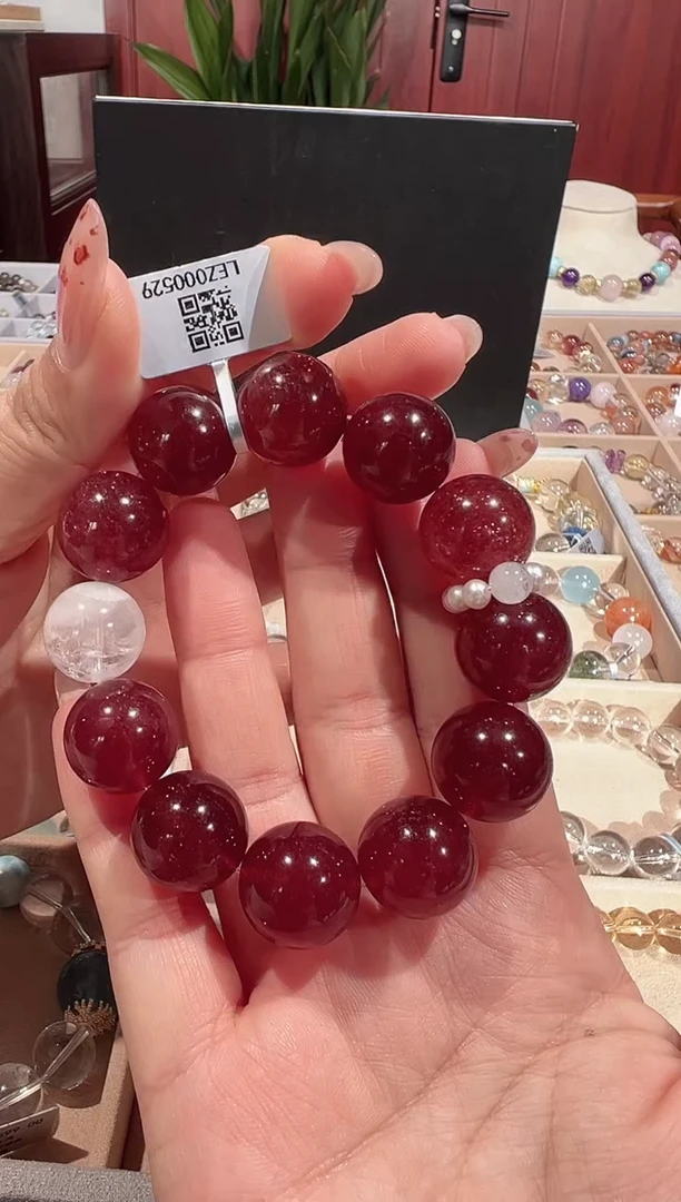 未镶嵌手串石英质玉手串