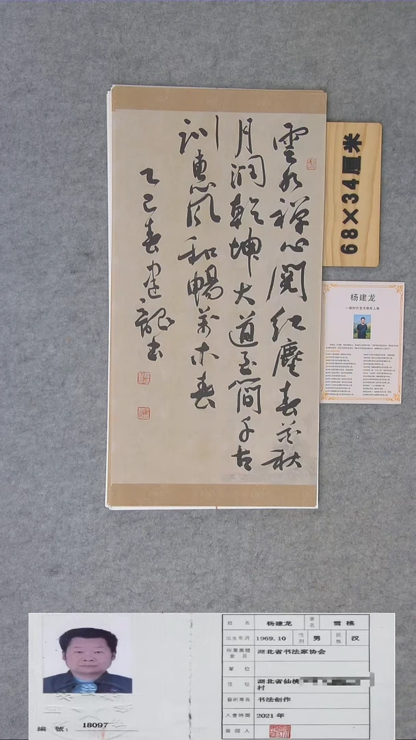 书法龙老师书法纯手写 68*34