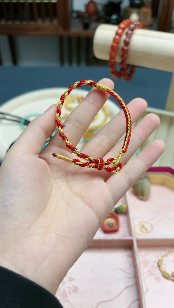 【闪购商品】玛瑙/玉髓配饰未镶嵌玛瑙编织配饰*1 YX