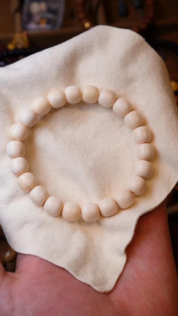 手串/手链/手镯猛犸象牙10mm瑕疵