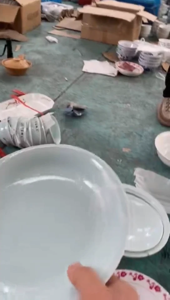 【闪购商品】仙鹤8寸窝盘