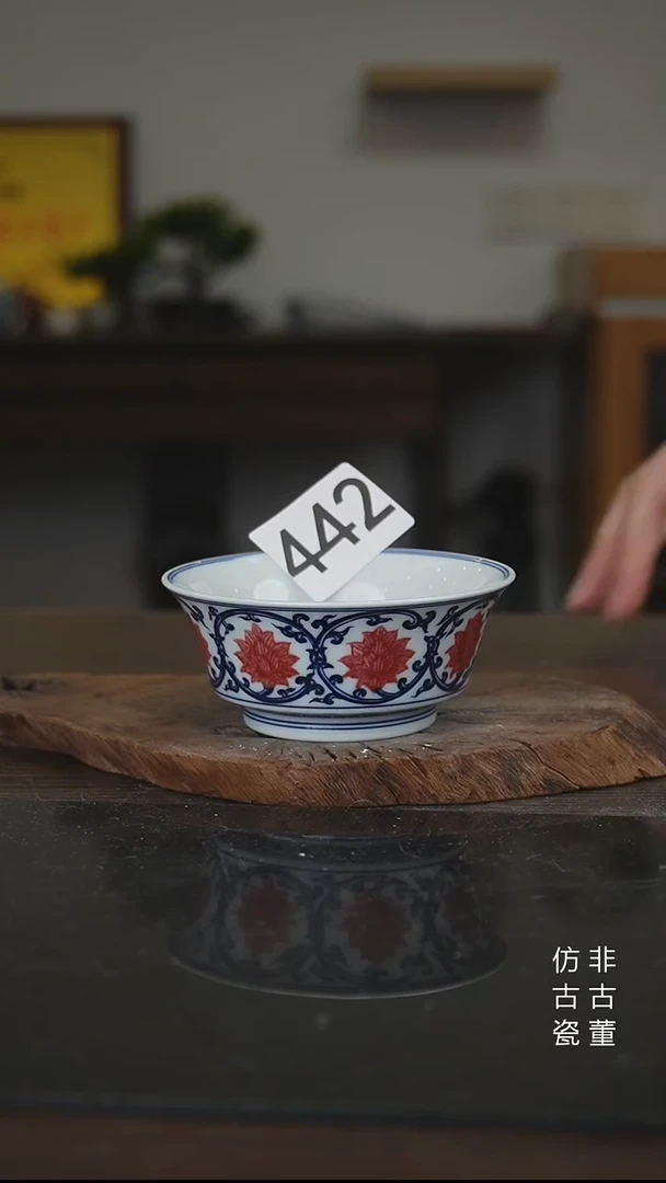 景德镇手工手绘陶瓷微瑕