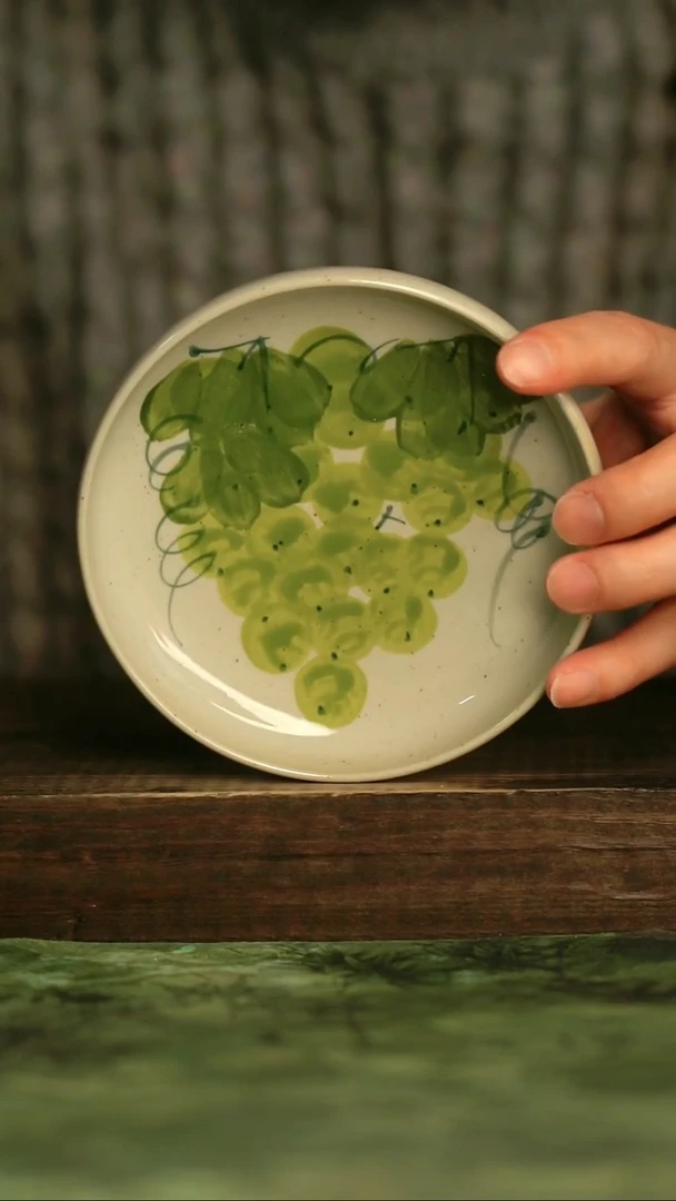 手工手绘瓷器青诗集手工手绘瓷器