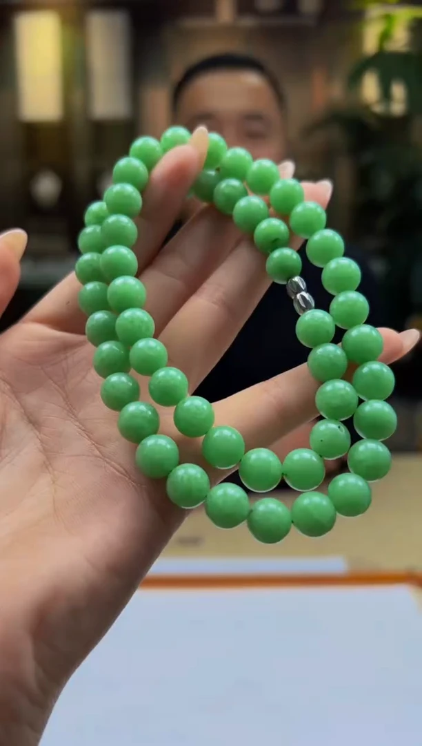 翡翠未镶嵌颈饰G2025-4-16-20