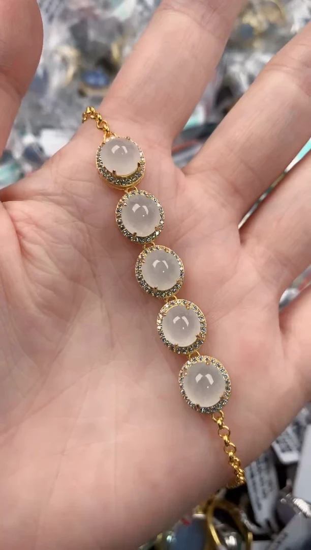 银S925镶嵌戒指翡翠333         3