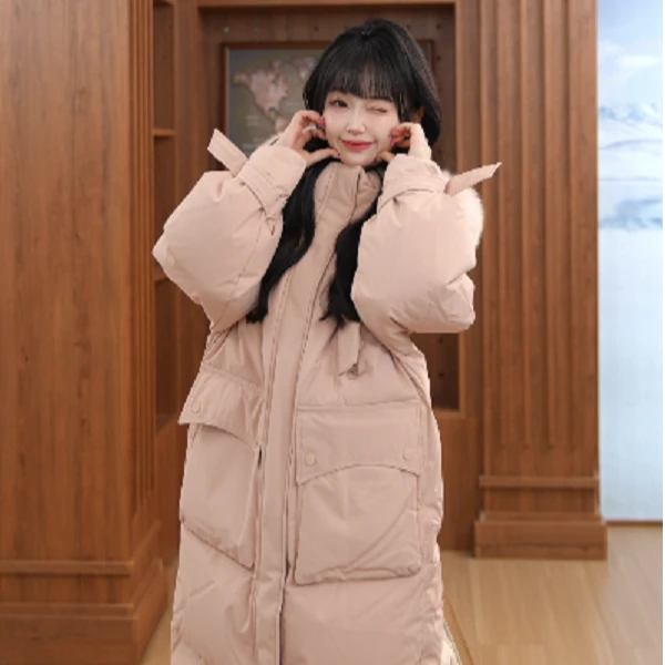 【商城同款新品】雪中飞超大毛领连帽保暖冬季长款羽绒服X40140348