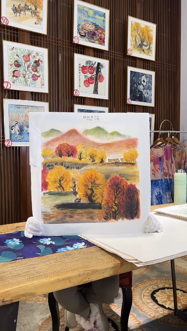 版画耿玉琨名章限量版画S