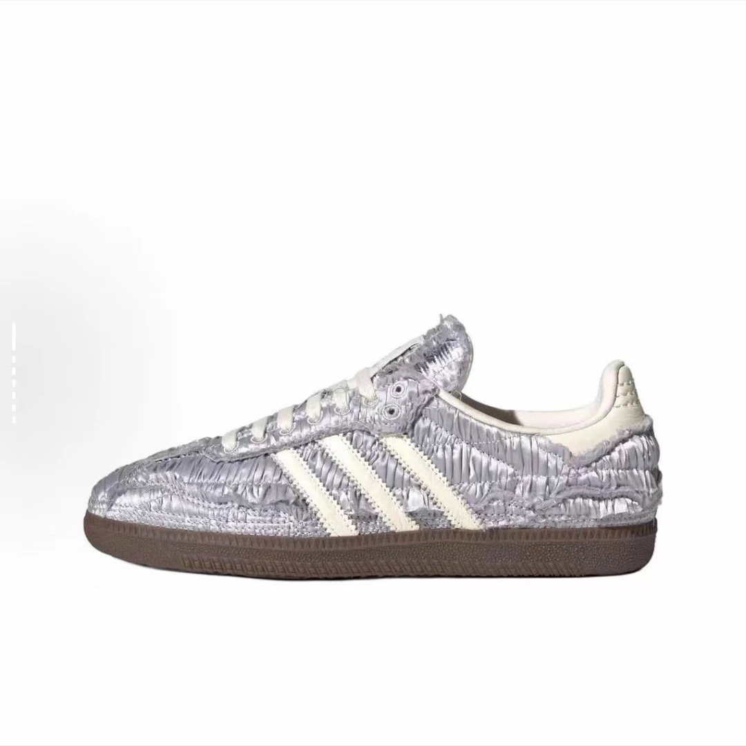 Adidas三叶草*Caroline Hu联名时尚潮流防滑耐磨「T头鞋」JP9283