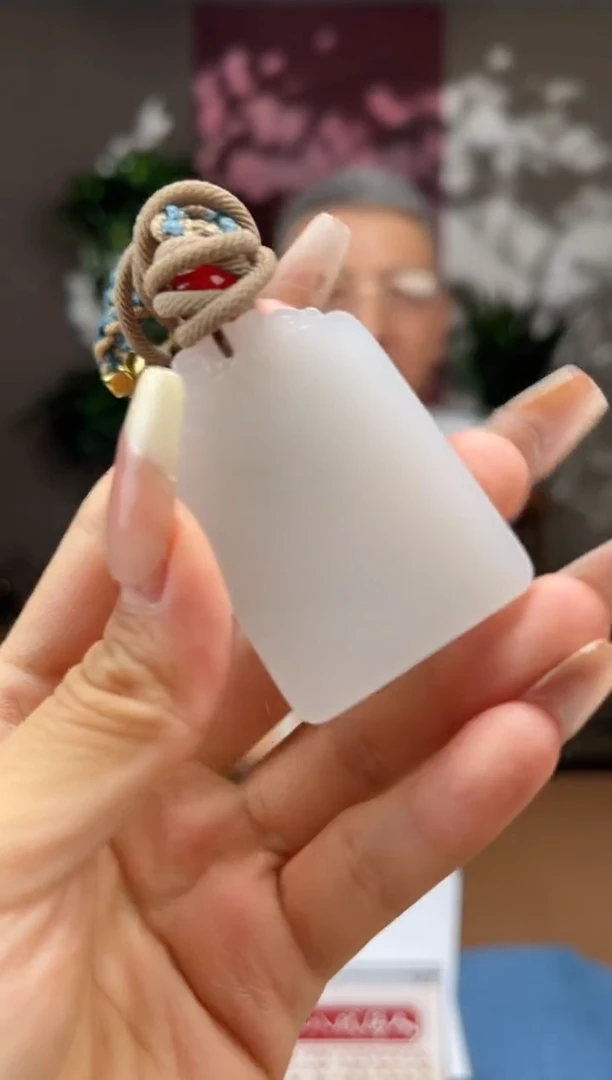 和田玉未镶嵌颈饰S040