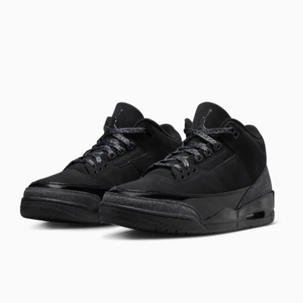 NIKE官方正品AJ3“Black Cat”黑猫复古篮球鞋HF3255-100
