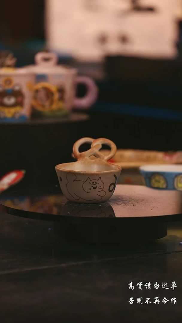 陶瓷景德镇可爱设计师款陶瓷