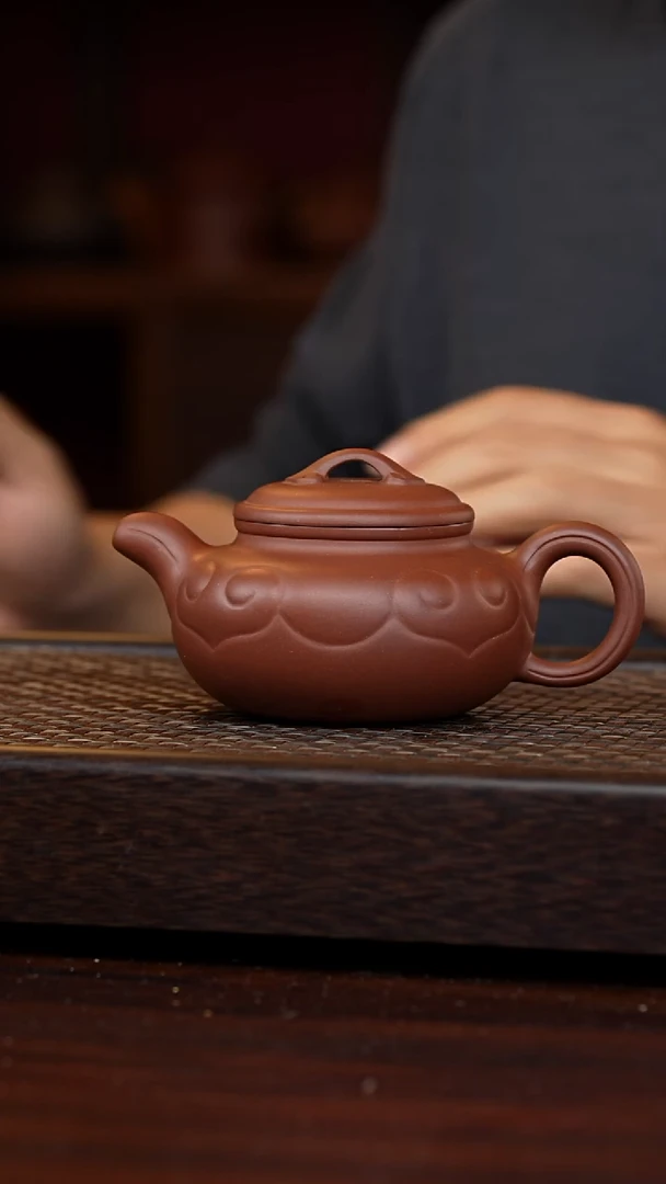 茶壶紫砂丹壶溢香紫砂壶微瑕300cc