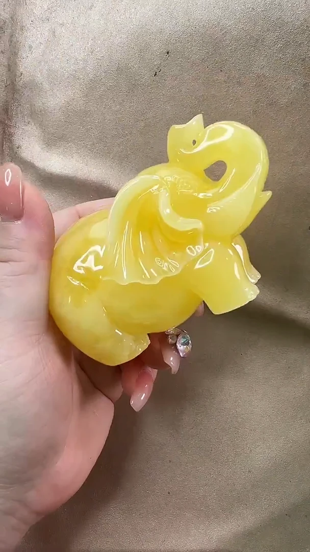 琥珀颈饰未镶嵌吊坠