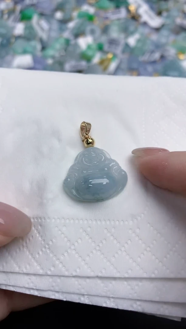 【闪购商品】翡翠颈饰未镶嵌天然缅甸翡翠A货