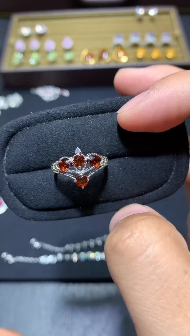 未镶嵌戒指水晶W02