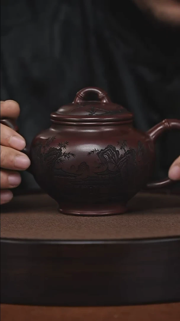 茶壶紫砂原矿紫砂壶