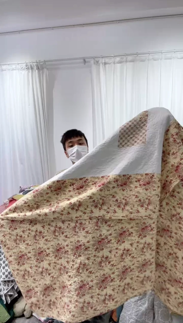 棉230*250纯棉床盖65号微瑕