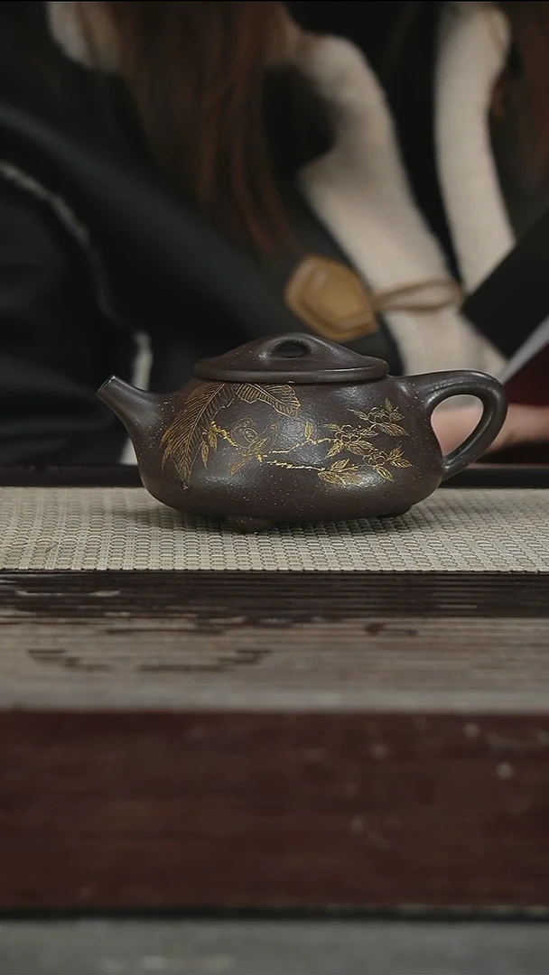 茶壶紫砂34号310CC