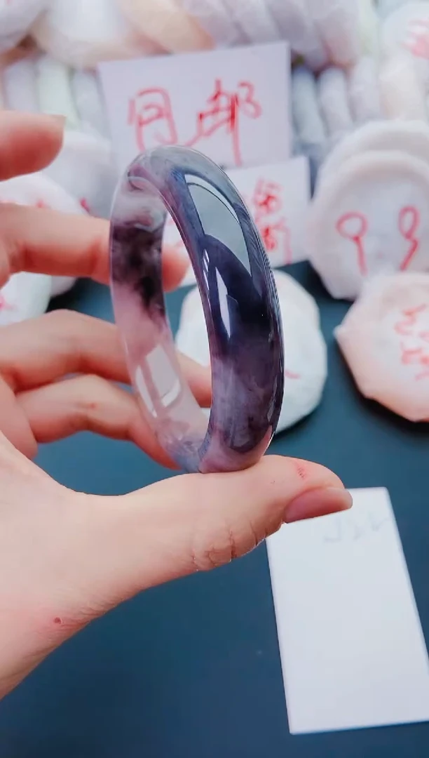 未镶嵌手镯石英质玉J22-57-58