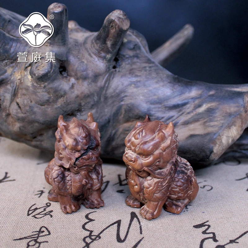 雷击木麒麟 一对