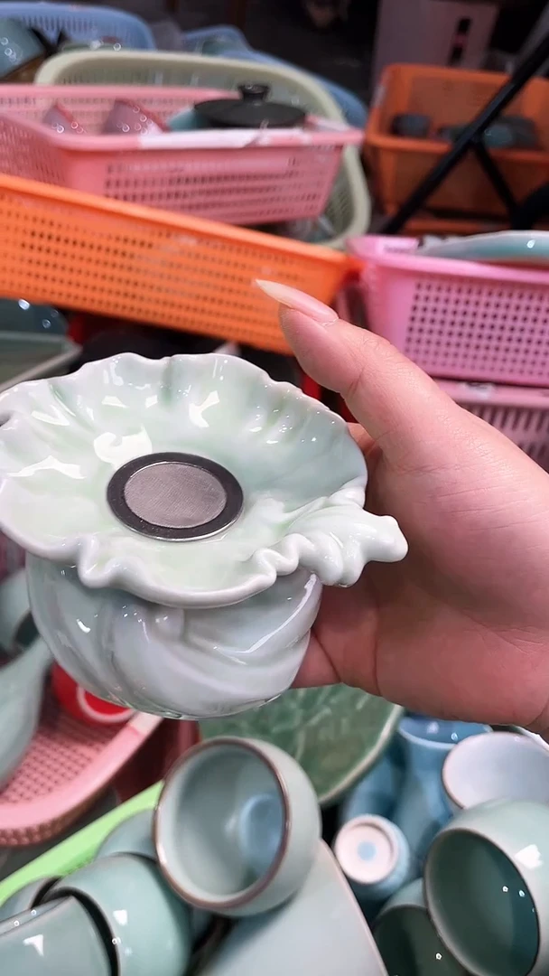 特价福利 微瑕 慧仙青瓷